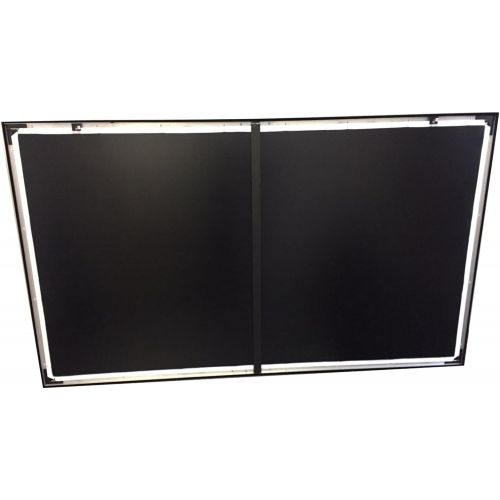  Antra 16:9 Fixed Projector Projection Screen (6-PC Frame) PVC Material 3D HD Compatible for Home Theatre Office Presentation (16:9 120, Matt White)