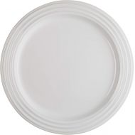 Le Creuset White Stoneware 10.5 Inch Dinner Plate