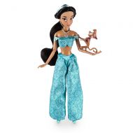 Disney Jasmine Classic Doll with Abu Figure - 12 Inch