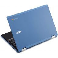 [아마존베스트]Amazon Renewed Acer R11 Convertible 2-in-1 Chromebook in Blue 11.6in HD Touchscreen Intel N3060 1.6Ghz up to 2.48GHz 4GB RAM 32GB SSD, Webcam, Bluetooth, Chrome OS (Renewed)