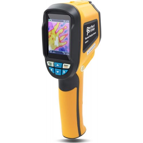  PerfectPrime IR0001 Infrared (IR) Thermal Imager & Visible Light Camera with IR Resolution 1024 Pixels & Temperature Range from -4~572°F, 6Hz Refresh Rate, Black