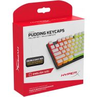 HyperX Pudding Keycaps - White + HyperX Alloy Origins Core Gaming Keyboard - Aqua Switch