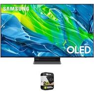 Samsung S95B 65 inch 4K Quantum HDR OLED Smart TV (2022) Bundle with Premium 2 YR CPS Enhanced Protection Pack