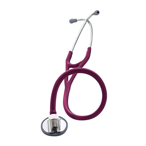  3M Littmann Master Cardiology Stethoscope, Black Plated Chestpiece and Eartubes, Black Tube, 27 inch, 2161