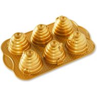 Nordic Ware Beehive Cakelets Pan, One, Gold