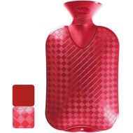 Fashy Hot Water Bottle Cranberry - Made in Germany