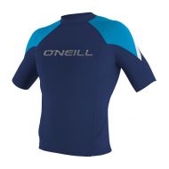 ONeill Wetsuits UV Sun Protection Mens Hammer Short Sleeve Crew Sun Shirt Rash Guard