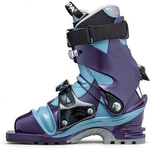  SCARPA Womens T2 ECO Telemark Ski Boots for Backcountry and Downhill Skiing