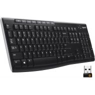 [아마존베스트]Logitech Wireless Keyboard K270 with Long-Range Wireless