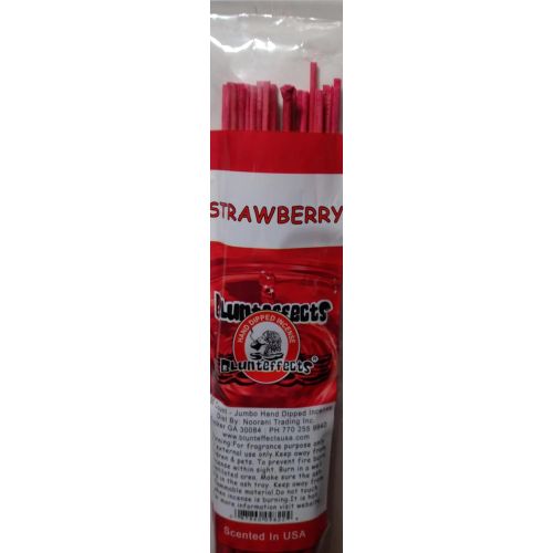  인센스스틱 Mottenfalle Blunteffects Strawberry 19 Inch Jumbo Incense Sticks - 30 Sticks