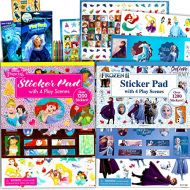 Classic Disney Disney Frozen and Princess Sticker Activity Set Over 2400 Stickers Featuring Elsa, Anna, Cinderella, Little Mermaid, Tangled, Belle and More