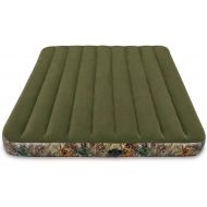 Intex Realtree Prestige Downy Airbed with Separate (6 C-cell) Battery Pump - Queen