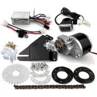 L-faster 24V36V250W Electric Conversion Kit for Common Bike Left Chain Drive Customized for Electric Geared Bicycle Derailleur