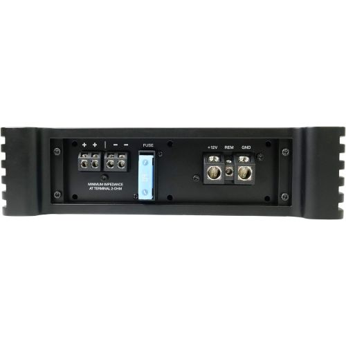  Rockville DBM12 2000W Peak / 500w RMS 2 Ohm Marine/Boat Mono Amplifier Amp W/Covers+Bass Remote