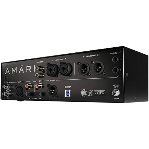  Antelope Audio Amari Reference-Grade AD/DA Converter with 24-bit, 384 kHz Conversion