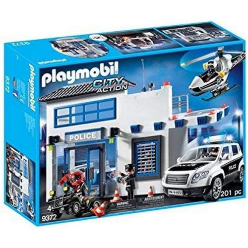 플레이모빌 Playmobil Police Station Building Set