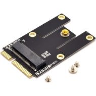 NGFF M.2 (Key-A+E/Key-E) to Mini PCI-E Express Adapter Converter Full Size/Half Size mPCIe Slot for Intel AX210 AX200 9260 8265 8260 7260 3165 WiFi Card