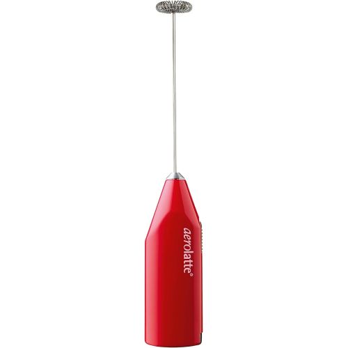  Aerolatte 045RD Milk Foamer with Counter Stand, The Original Steam-Free Frother, 8.5-Inch, Red: Whisks: Kitchen & Dining