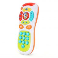 Zooawa Baby Remote Control, Early Development Educational Learning Lights Remote Toy, Click...