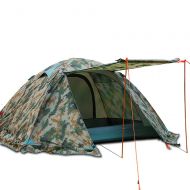 Flytop Pevor 4 Seasons 2 Person Waterproof Dome Hiking Camping Tent (Camouflage)