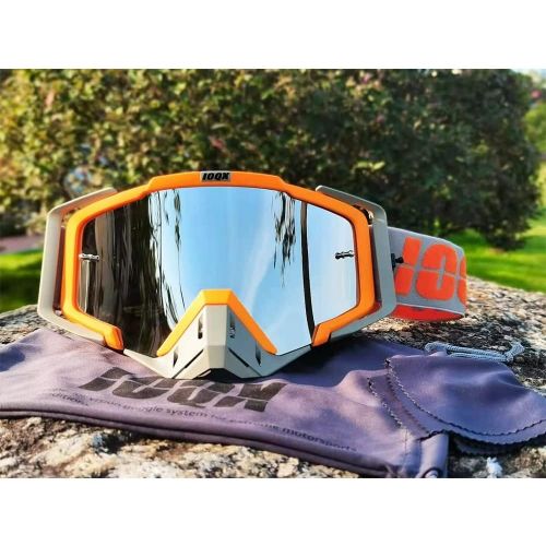  WYWY Snowboard Goggles Dirt Bike Goggles UV Protection Motocross Glasses ATV Off Road Skiing Cycling Lens Sunglass Outdoor Sports Helmet Masks Ski Goggles (Color : Red 2020)