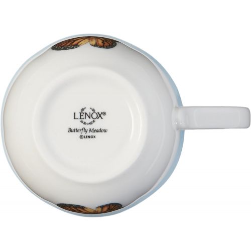 레녹스 Lenox Butterfly Meadow Mug Set of 4 White Dinnerware -
