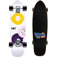 EEGUAI Skateboards for Beginners, 28.5 Inch Complete Skateboard for Kids Teens Adults, 7 Layer Maple Double Kick Deck Concave Trick Skateboard (Color : D)