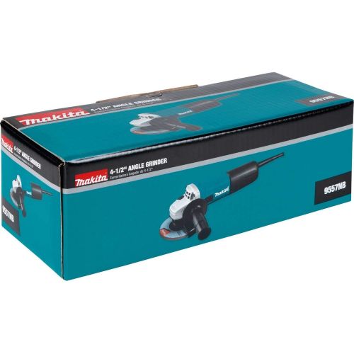  Makita 9557NB 4-1/2 Angle Grinder, with AC/DC Switch