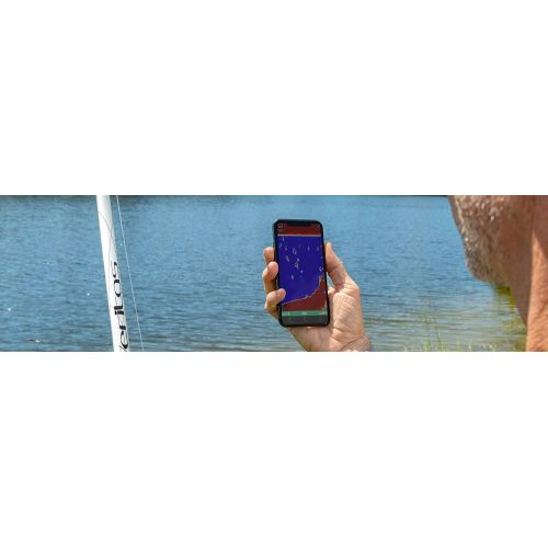 가민 [아마존베스트]Garmin Striker Cast, Castable Sonar, Pair with Mobile Device and Cast from Anywhere, Reel in to Locate and Display Fish on Smartphone or Tablet (010-02246-00)
