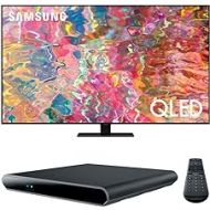 Samsung Q80BA 65 Inch QLED 4K Smart TV (2022) Cord Cutting Bundle with DIRECTV Stream Device Quad-Core 4K Android TV Wireless Streaming Media Player