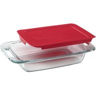 [아마존베스트]Pyrex Easy Grab Glass Food Bakeware and Storage Container (2-Quart, BPA Free Lid)