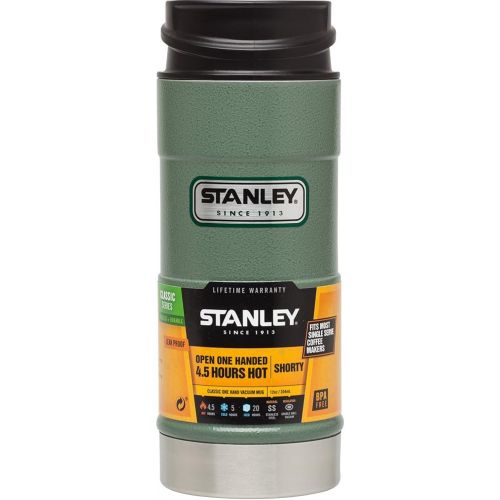 스텐리 Stanley Classic One Hand Vacuum Mug 16oz/473 mL - Hammertone Green