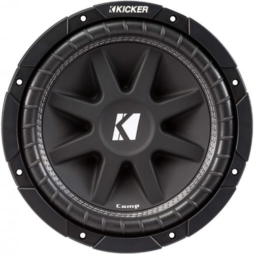  American Sound Connection Kicker Bundle Compatible with Universal Vehicle 43C124 Dual 12 Loaded Sub Box Enclosure
