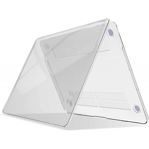  [아마존베스트]IBENZER New 2020 MacBook Pro 13 Inch Case M1 A2338 A2289 A2251 A2159 A1989 A1706 A1708, Hard Shell Case & Keyboard Cover & Type C for Apple Pro 13 Touch Bar(2020-2016), Crystal Cle
