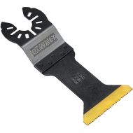 DEWALT Oscillating Tool Blades for Wood with Nails, Wide, Titanium, 10-Pack (DWA4204B)
