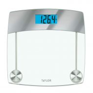 Taylor Precision Products Glass Digital Bath Scale, Clear