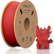 Official Creality PLA Filament 1.75mm, Hyper PLA High Speed 30-600mm/s 3D Printer Filament PLA, 1KG(2.2lbs) Spool Red PLA, Dimensional Accuracy +/-0.02mm, Fit Most FDM 3D Printers