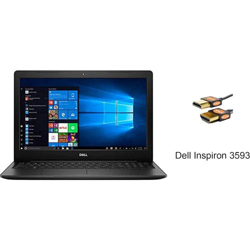 델 2020 Premium Dell Inspiron 15 3000 3593 Business Laptop 15.6 FHD Touchscreen 10th Gen Intel 4 Core i7 1065G7 16GB DDR4 256GB SSD 1TB HDD MaxxAudio Win10
