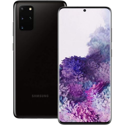 삼성 Samsung Galaxy S20 Plus 5G (SM-G9860) 6.7 inchs with 12GB RAM / 128GB Storage, (GSM ONLY, NO CDMA) Factory Unlocked International Version No-Warranty Cell Phone (Cosmic Black)