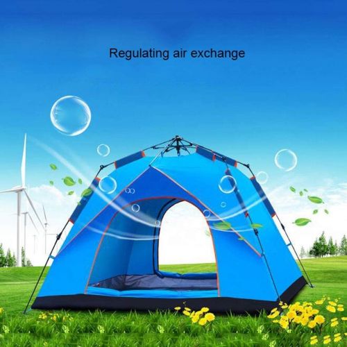  WUWUDIT CESULIS Protection Sun HWZP Portable Fully Automatic Tent Suitable for Three Seasons Unisex Quick Assembly Camping Set Can Accommodate 2-3 People Tent