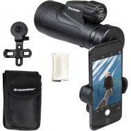 Celestron ? Outland X 15x50 Monocular ? Outdoor and Birding Monocular ? Fully Multi-Coated Optics and BaK-4 Prisms ? Bonus Smartphone Adapter and Bluetooth Remote Included