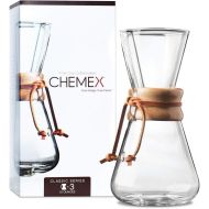 CHEMEX Pour-Over Glass Coffeemaker - Classic Series - 3-Cup - Exclusive Packaging