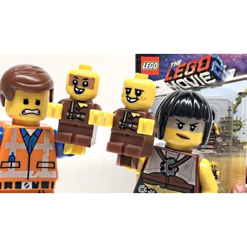  Lego Movie 2 Minifigure Pack 853865 Sewer Babies, Emmet and Sharkira 48 Pieces