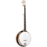 [아마존베스트]Gold Tone CC-100R Cripple Creek Banjo with Resonator (Five String, Clear Maple)