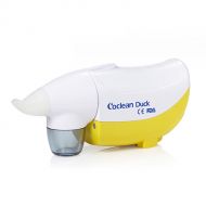 CoClean-Duck Electronic Vacuum Suction Nasal Aspirator - Safe, Fast, Hygienic Baby Snot Sucker - Simple and Easy to use Battery Operated Nose Cleaner