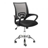 Gonikm Mesh Back Gas Lift Adjustable Office Swivel Chair Black