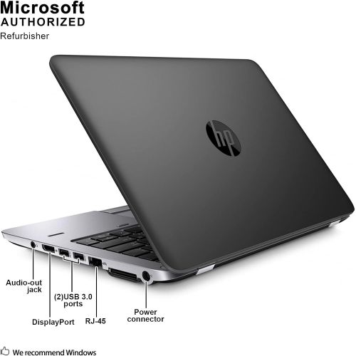  Amazon Renewed HP EliteBook 820 G2 12.5in Laptop, Intel Core i5-5300U 2.3GHz, 8GB Ram, 256GB Solid State Drive, Windows 10 Pro 64bit (Renewed)