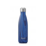 Swell Vacuum Insulated Stainless Steel Water Bottle, 17 oz, Royal Wood