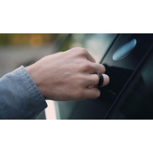  [아마존베스트]CNICK Tesla Accessories Key Fob: Card Replacement Key Ring for Model 3 Model Y, The First Tesla Key RFID Smart Ring for Man and Woman