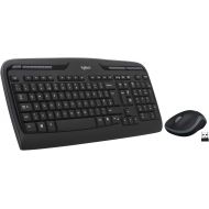 [아마존베스트]Logitech MK320 Wireless Desktop Keyboard and Mouse Combo  Entertainment Keyboard and Mouse, 2.4GHz Encrypted Wireless Connection, Long Battery Life